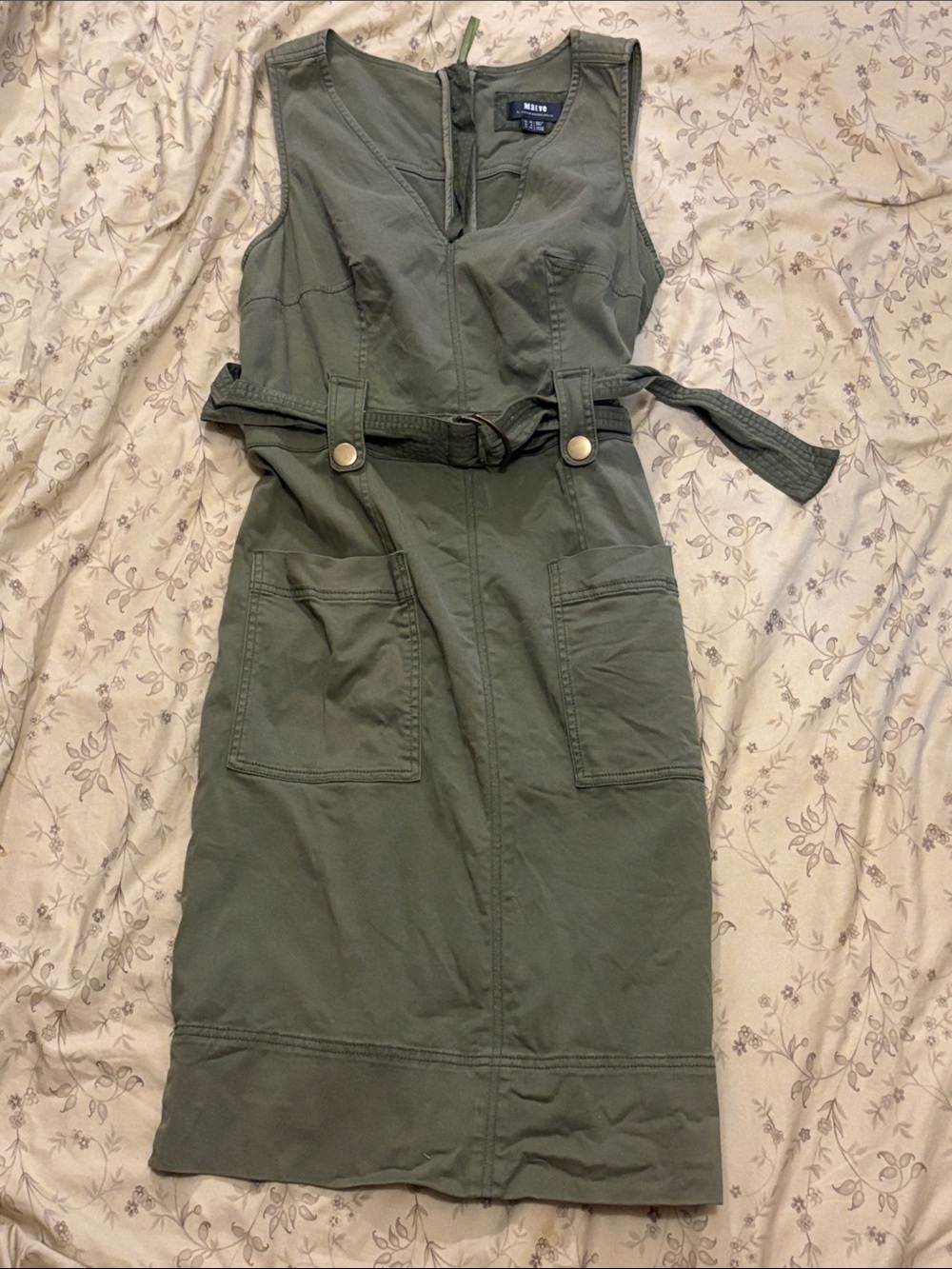 Anthropologie Maeve Oona Utility Dress